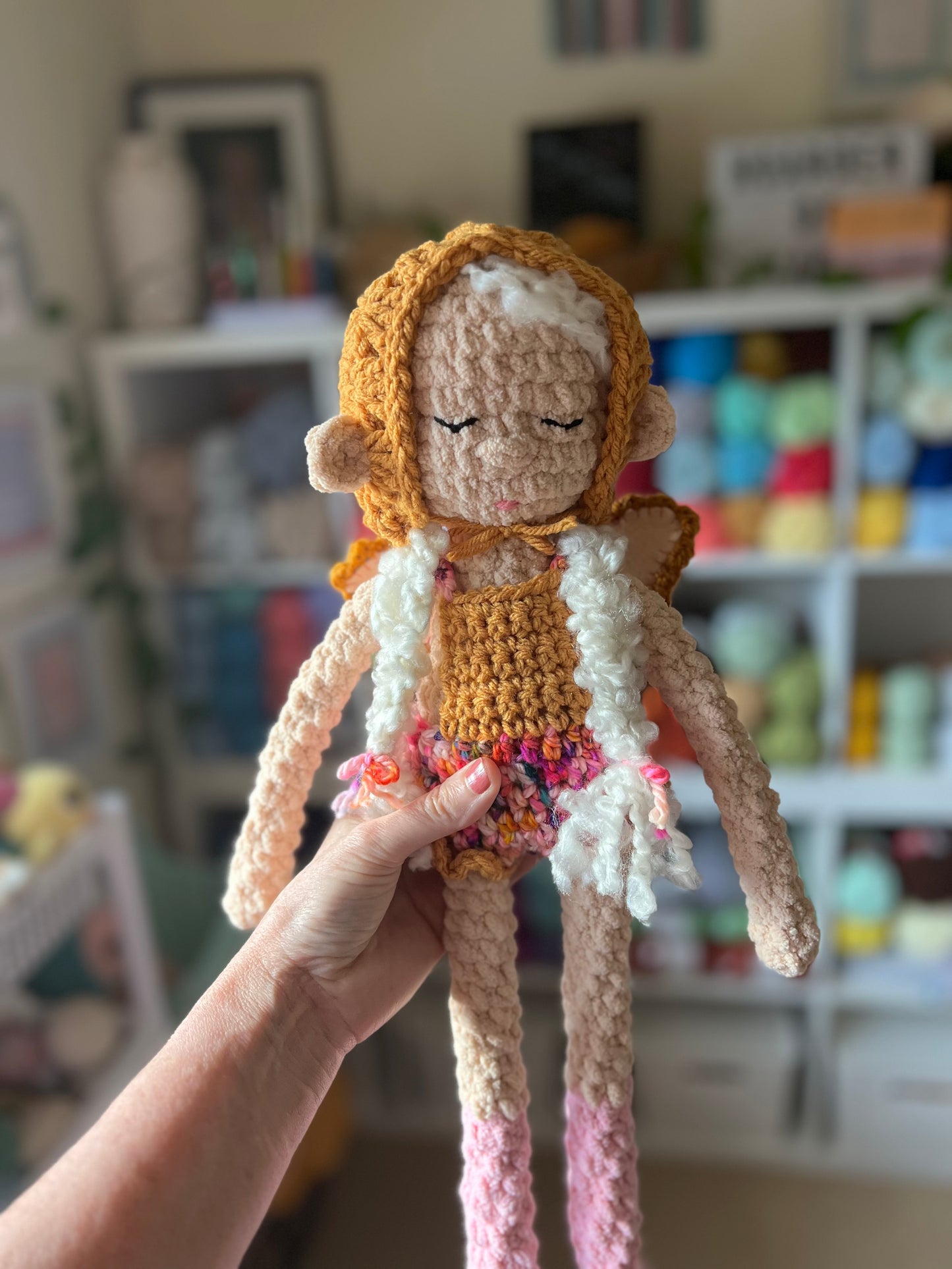Whimsical Fairy - Handmade Doll