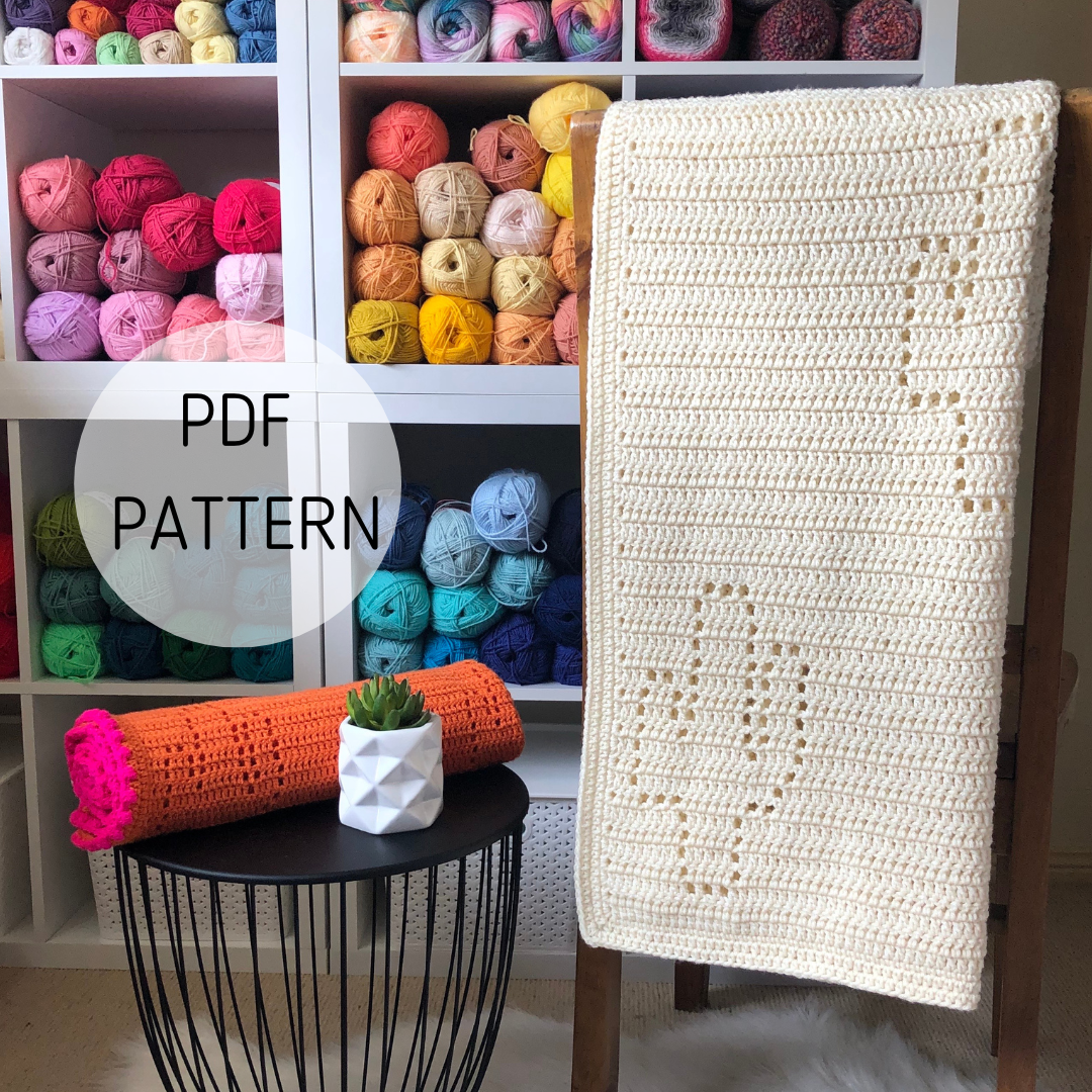 Into the Desert Blanket Pattern